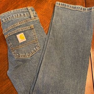 Boys Carhartt blue jeans